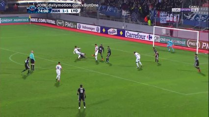 Arnaud Nordin Goal HD - Nancy 2 - 1 Lyon - 06.01.2018 (Full Replay)