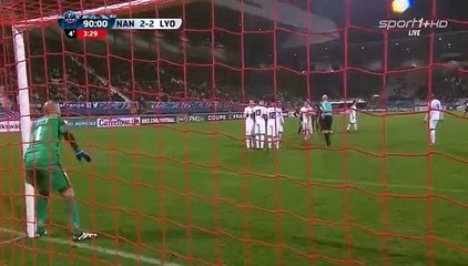 Maxwel Cornet  Goal HD - Nancy	2-3	Lyon 06.01.2018