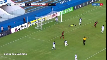 GOL de Luiz Henrique - Flamengo 1x0 Aimoré-RS - Copa São Paulo 2018