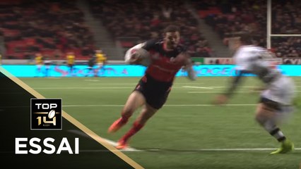 TOP 14 - Essai Bjorn BASSON (USO) - Oyonnax - La Rochelle - J15 - Saison 2017/2018;