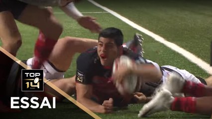 TOP 14 - Essai Axel MULLER (USO) - Oyonnax - La Rochelle - J15 - Saison 2017/2018