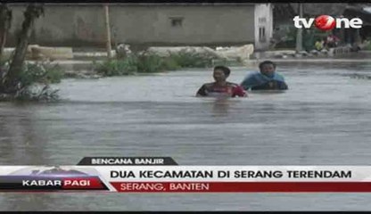 Tiga Kabupaten di Banten Terendam Banjir