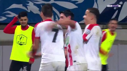 But Anthony Robic Nancy 1 - 1 Lyon