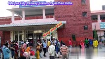 Udaipur City Railway Station Rajasthan India HD ⛑⛑⛑⛑⛑ Many Also Visit