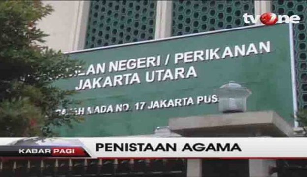 Sidang Kasus Penistaan Agama Mulai 13 Desember 2016 Nanti