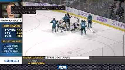 Bruins Breakaway Live: Anton Khudobin To Start Vs. Hurricanes