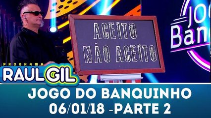 Jogo do Banquinho especial Mulheres do Funk - Parte 2 - Programa Raul Gil (06.01.18)