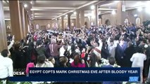 i24NEWS DESK  | Egypt copts mark Christmas eve after bloody year | Saturday, January 6th 2018