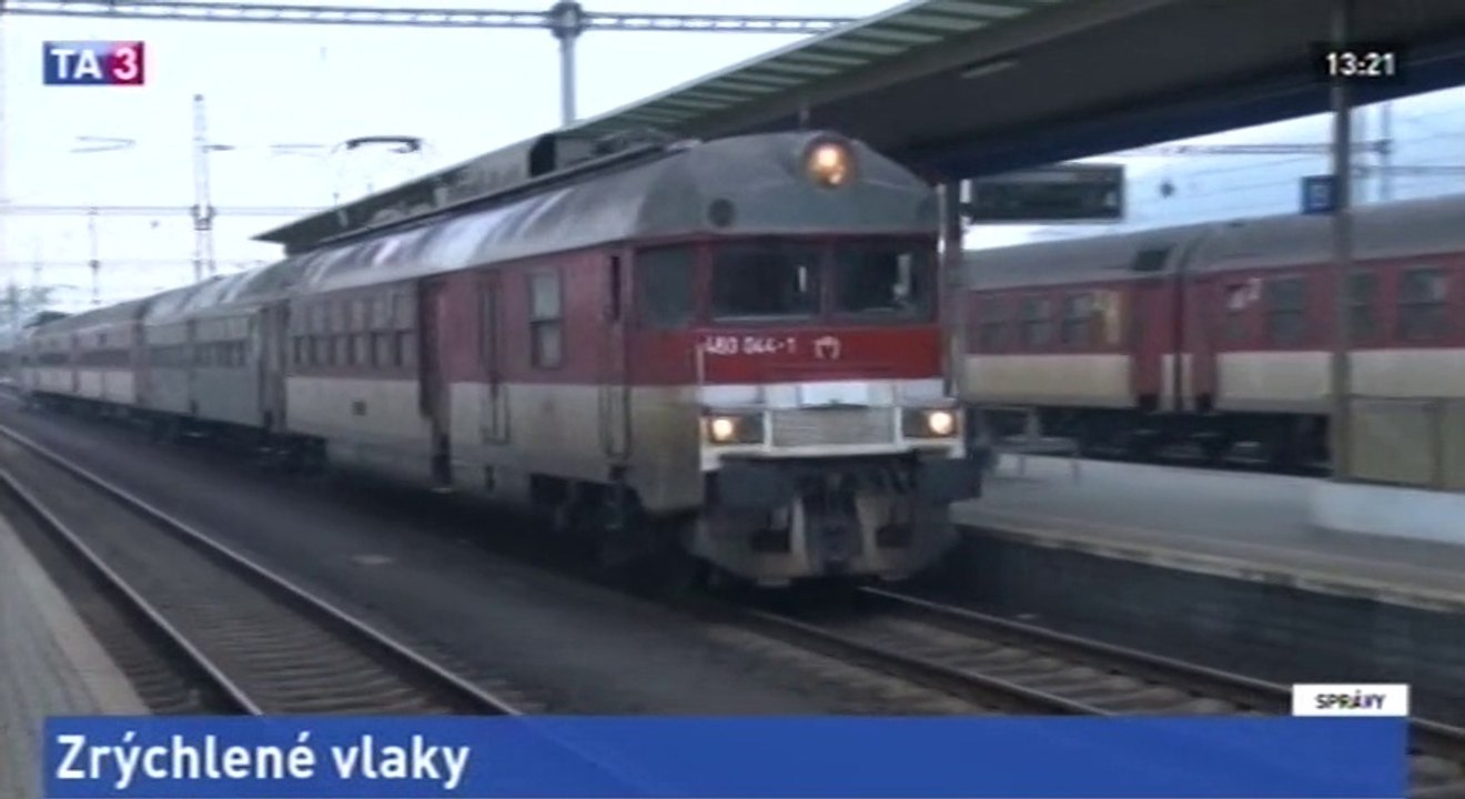 Zrýchlené vlaky REX Prešov - Košice