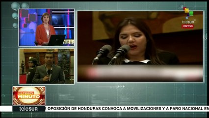 Ecuador: nombrar a María Alejandra Vicuña como nueva vicepresidenta