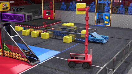 2018 FIRST Robotics Competition - FIRST POWER UP Game Animation