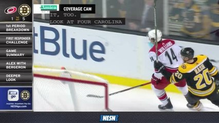 Amica Coverage Cam: Riley Nash Takes Advantage Of Poor Line Change And Scores
