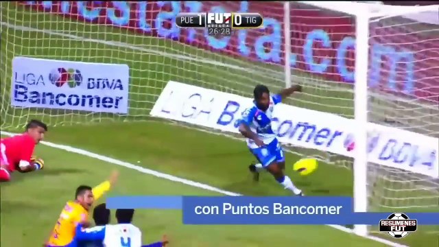 Puebla vs Tigres 2-1 Resumen Goles Liga MX
