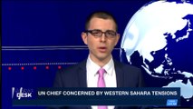 i24NEWS DESK  | UN chief concerned by western Sahara tensions | Saturday, January 6th 2018