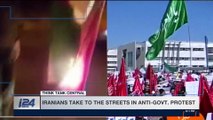 STRICTLY SECURITY   | Iranians take to the streets in anti-govt.protest | Saturday, January 6th 2018