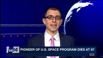 i24NEWS DESK  | Pioneer of U.S. space program dies at 87 | Saturday, January 6th 2018