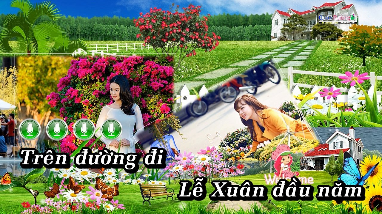 Câu Chuyện Đầu Năm (Tone Nữ) KARAOKE NHẠC SỐNG