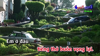 Karaoke - Áo Lụa Hà Đông - Nhạc Sống Hay Nhất 2018
