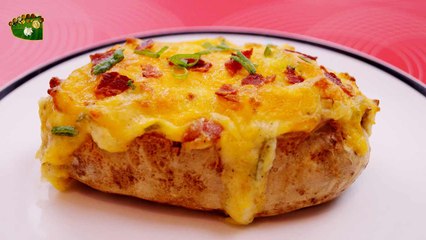 Baked potato with Cheese | Samayal Manthiram