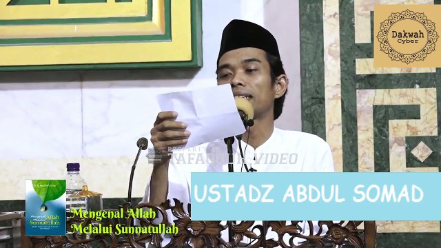 Tanya Jawab Ust.Abdul Somad - Air Berbau Dan Berasa Apakah Sah Berwudhu Dakwah Cyber