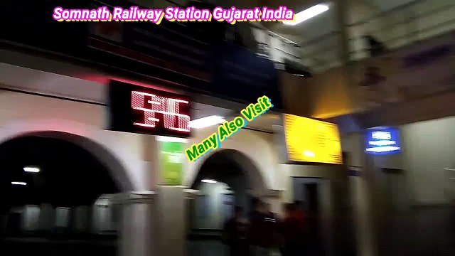 Somnath Railway Station Gujrat _HD Many Also visit