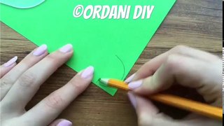 Simple diy craft with paper,  Paper Craft videos