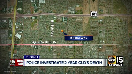 Phoenix police investigating child's death