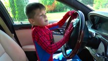 طفل سيئة السائق سبايدرمان ق سيارة ث المجمدة إلسا، جوكر سوبرمان الهيكل
