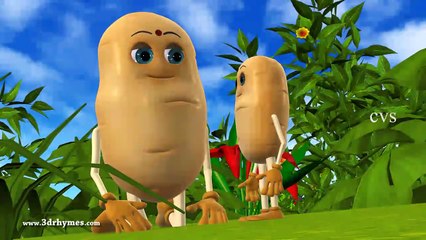 Aloo kachaloo Hindi poem - 3D Animation Hindi Nursery rhymes for children (Aalu kachalu beta )