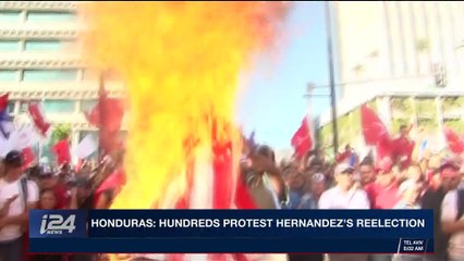 i24NEWS DESK | Honduras: hundreds protest Hernandez's reelection | Sunday, January 7th 2018