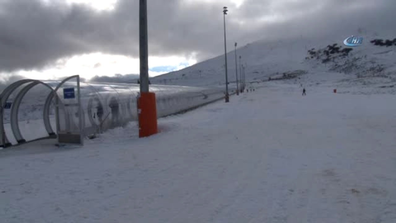 Kış Gelmeyen Sivas'ta Yapay Kar