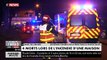 Drame cette nuit dans le Pas-de-Calais: Deux pompiers et deux enfants sont morts dans l'incendie d'une maison à côté de