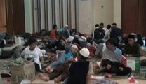 Ratusan Massa Aksi Damai Bermalam di Masjid At-Tin