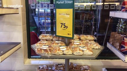 UK supermarket puts hot cross buns on sale on January 6!