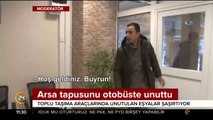 Unutulan eşyalar şaşırttı