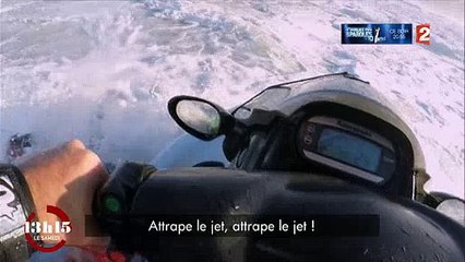 Frayeur dans "13h15, le samedi" où deux surfeurs se font emporter par une vague - Regardez