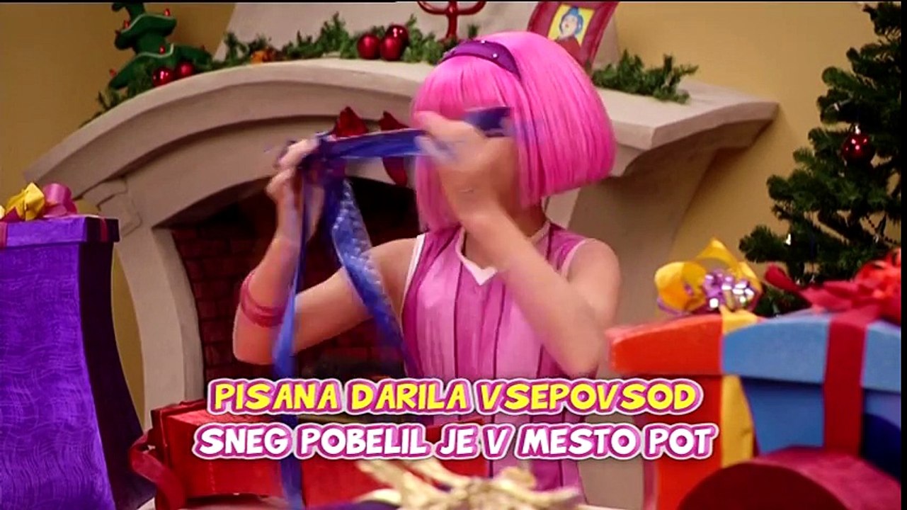 LazyTown - I Love Christmas (Slovenian) w/ subs