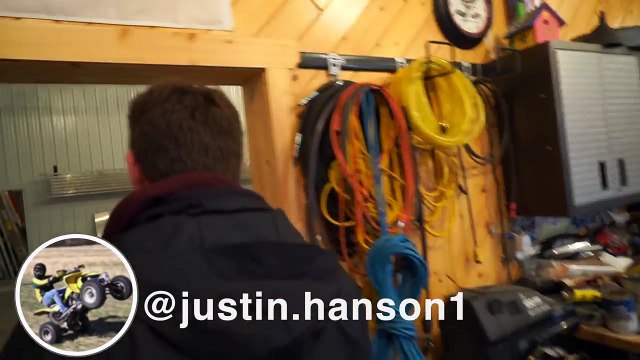 DIRT BIKE WITH STUDDED TIRES ON ICE!!!