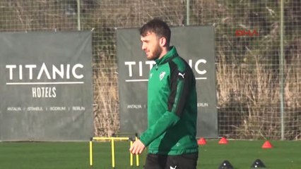 Bursaspor'da Kaptan Batalla Kampa Katıldı