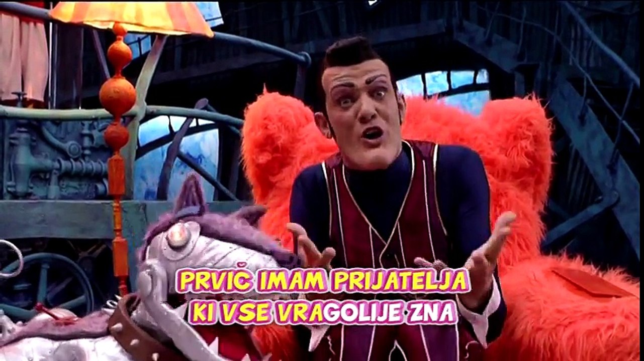 LazyTown - Woof Woof Woof (Slovenian) w/ subs