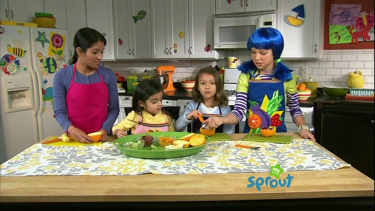 Sprout's Super Sproutlet Show Sports Candy Kitchen Sports Candy Treasure Bowls 1080i HDTV