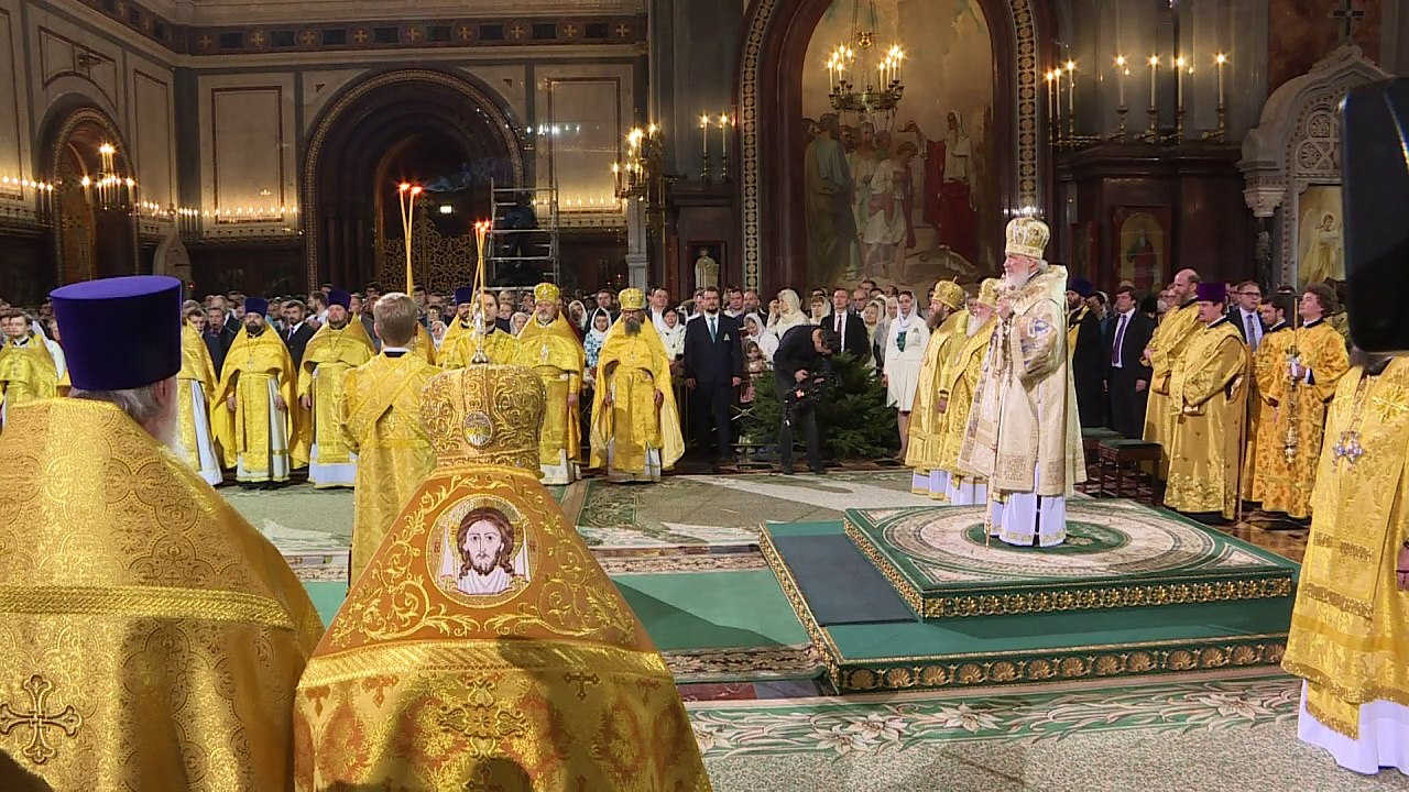 La Russie célèbre le Noël orthodoxe