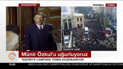 Münir Özkul son yolculuğuna uğurlanıyor