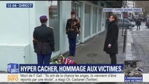 Emmanuel Macron rend hommage aux victimes de l'Hyper Cacher, trois ans après l'attentat