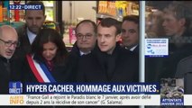 Emmanuel Macron s'est rendu dans l'Hyper Cacher après avoir rendu hommage aux victimes