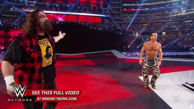 Stone Cold , HBK and Mick Foley make a surprise appearance: WrestleMania 32