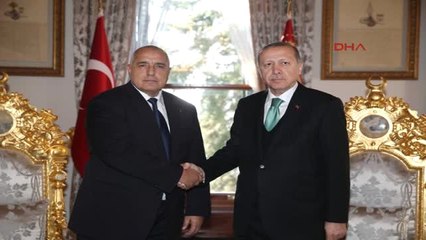 Cumhurbaşkanı Erdoğan, Bulgaristan Başbakanı Borisov'u Kabul Etti