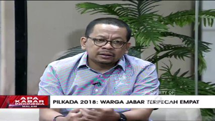 "Pilkada 2018: Warga Jabar Terpecah Empat" [Part 2] - Apa Kabar Indonesia Malam