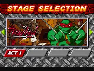 TMNT 2003 - Raphael - Act 1 - ( GBA )