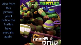 TMNT 2012 Update #1 Dons Lost Tooth | 3 Toes | Eye Colors